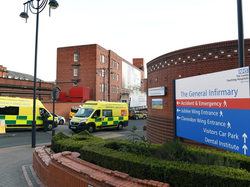 Parking at Leeds General Infirmary.