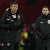 Paul Heckingbottom is focused on Sheffield United's next game, not the takeover: Andrew Yates / Sportimage