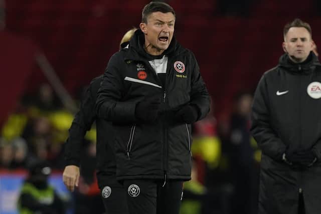 Paul Heckingbottom is focused on Sheffield United's next game, not the takeover: Andrew Yates / Sportimage