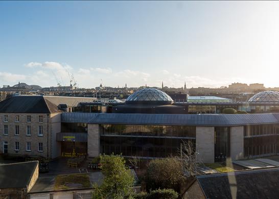 The property has views across to the Royal Botanic Gardens.