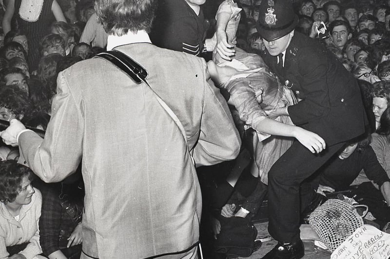 Remembering when The Beatles performed in Buxton as Pavilion Gardens ...