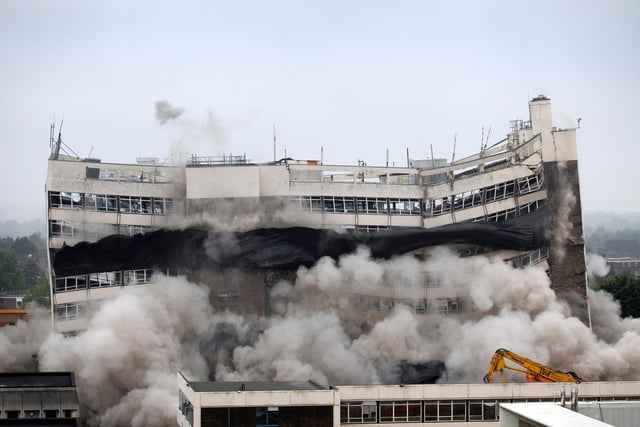The 12-storey Council House - which shaped Doncaster’s skyline for five decades - was demolished as part of the town centre's regeneration in 2014. It was first the home of the National Coal Board, then became the headquarters of Doncaster Council.