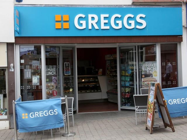 The bakery chain had the third highest spend in Scotland over the last 12 months.