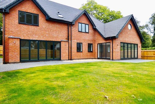 This five bedroom house is new with an open plan living area, study, living room and dining room. Marketed by Housesimple 0113 482 9379.