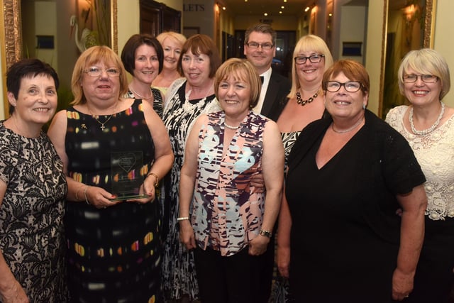 The team from the Ward 4, Elective Care Unit have every reason to smile after winning a Best of Health Award five years ago.