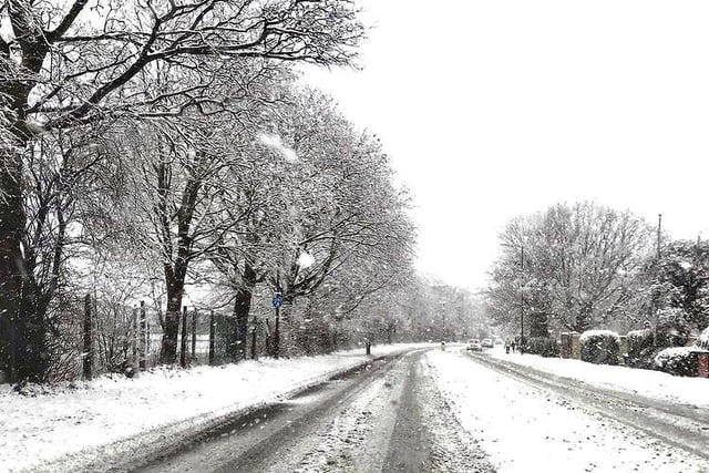 A wonderful winter scene from Jo Hill.
