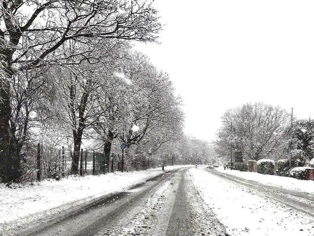A wonderful winter scene from Jo Hill.