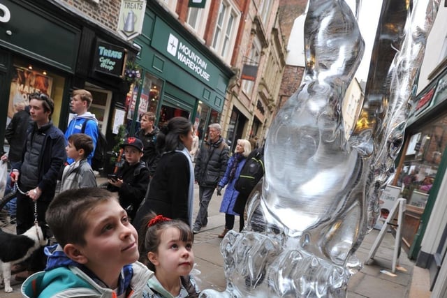 The Fire & Ice Festival returns to Durham City on Friday, February 21 and Saturday, February 22. This year its flame lit ice sculpture trail will have a travelling through time theme. Marvel at Stephenson's Rocket replicated in ice or at sculptures inspired by some time travelling fictional classics.  The event is free for all the family to enjoy.