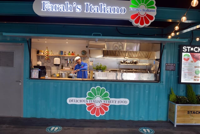 From the same people as the former Cafe Farah in the city centre, this unit offers some authentic Italian classics, such as a range of piadina for £5.95, bolognese arancini for £4.95 and fresh homemade pasta of the day for £5.95.