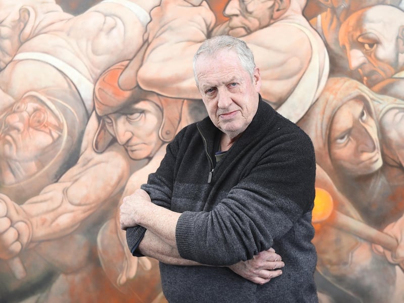 Artist Peter Howson studied at Glasgow School of Art, from 1975 to 1977, and from 1979 to 1981, before embarking on a trailblazing career as an artist. 