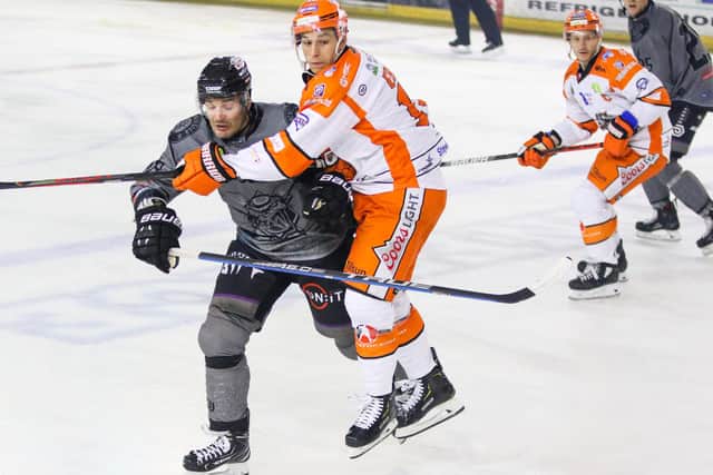 Tanner Eberle at Manchester Storm.