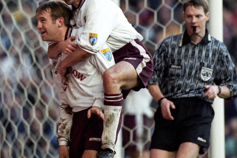 The other scorer in the 1998 final, Cameron was released from his role as assistant boss at Airdrieonians earlier this summer.