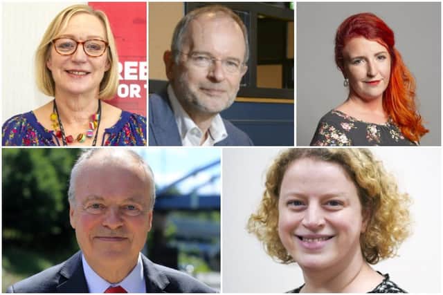 Sheffield's five Labour MPs. Top row: Gill Furniss; Paul Blomfield; Louise Haigh
Bottom row: Clive Betts; Olivia Blake