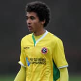 Dominic Calvert Lewin pictured as a Blades player in 2013 - © BLADES SPORTS PHOTOGRAPHY