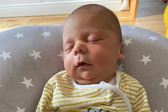 Baby Brodie was born on 24 April