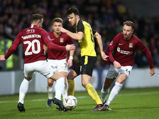 Fraser has been the Brewers’ creator-in-chief this season. He’s scored nine and conjured up a further 13, certainly stepping up to the plate since Marcus Harness left the Pirelli for Fratton Park in the summer.
