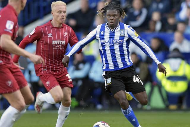 Darren Moore wants to turn Alex Mighten from an impact player into one that has a starting role at Sheffield Wednesday   Pic Steve Ellis