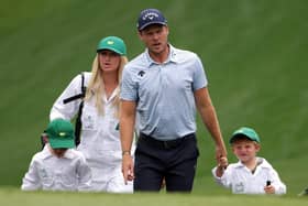 Danny Willett  and family. Pic Getty images