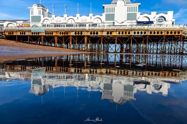South Parade Pier reflections taken by Johnny Black
www.facebook.com/Johnnyblackphotography