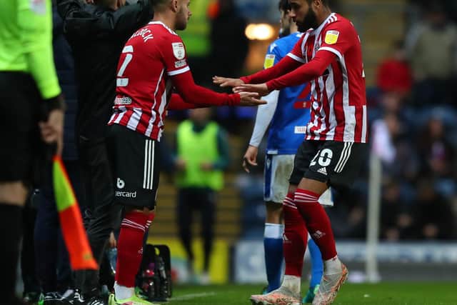 Despite changing personnel, Sheffield United could not alter the course of their game against Blackburn Rovers: Simon Bellis / Sportimage