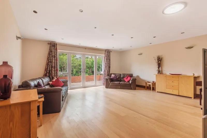 The living room in the Warsash Road property.