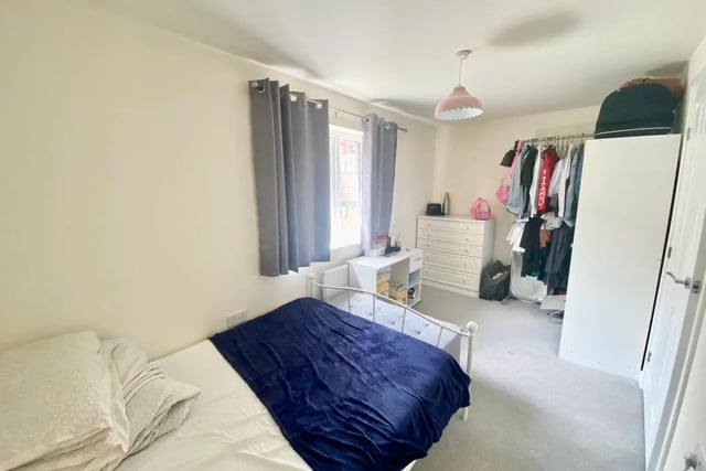 Both bedrooms have space for a double bed and additional furniture/storage.