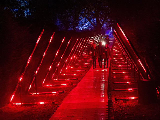 Hopetoun House grounds like you have never seen it before.
