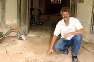 Keith Black a joiner in Christ Church in 2004.