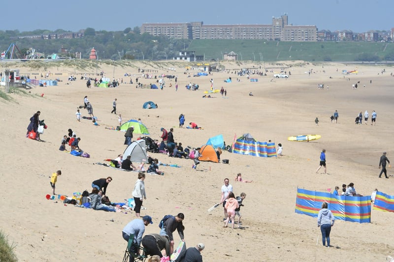 South Shields on Bank Holiday Monday