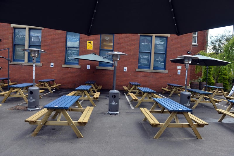 The opening of the upmarket outdoor bar marks only the first phase in the regeneration of the historic building.