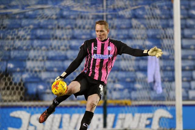 Chris Kirkland, who has opened up about his battle with depression, in action for Sheffield Wednesday