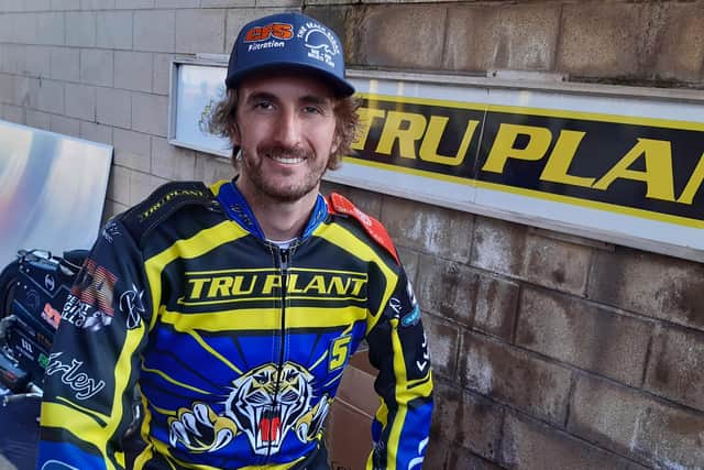 Speedway: Adam Ellis is back with Sheffield Tigers after injury last year