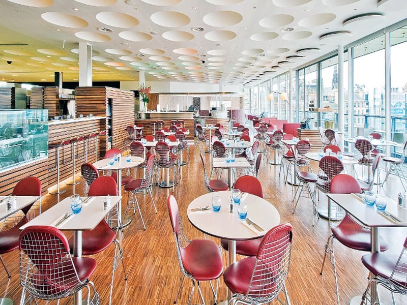 Harvey Nichols Forth Floor, located in St Andrews Square, has been a highly rated rooftop bar for many years. It's the perfect antidote to some retail therapy.