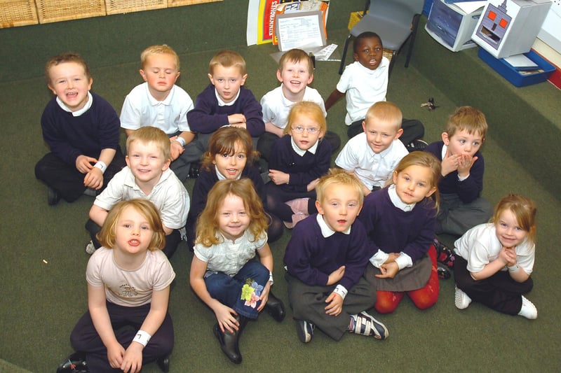 There was an impressive turnout of new starters at Lynnfield Primary School in this 2007 photo. Recognise anyone?
