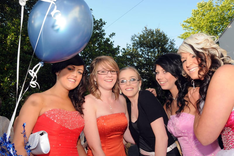 Brunts School prom at the Oakham Suite in Mansfield in 2011.