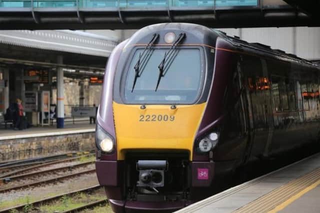 Trains up and down the country and cancelled due to strike action today