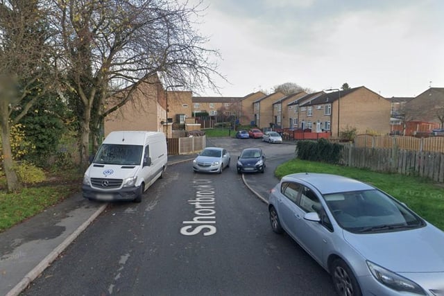 The joint-second highest number of reports of anti-social behaviour in Sheffield in March 2023 were made in connection with incidents that took place on or near Shortbrook Close, Westfield, with 5