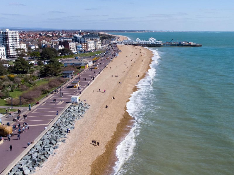 The promenade and South Parade Pier