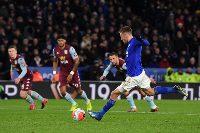 Leicester City were predicted to finish 8th by the data experts at the start of the season with 52 points. In reality, they finished 5th on 62 points.