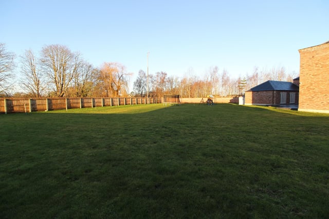 The property also has large grounds and plenty of space to play or entertain
