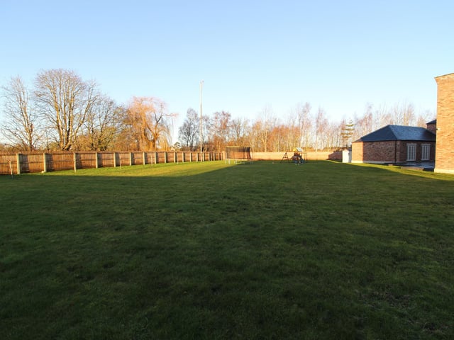 The property also has large grounds and plenty of space to play or entertain