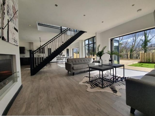 The house is situated just seven miles South West of Edinburgh city centre, with excellent transport links.