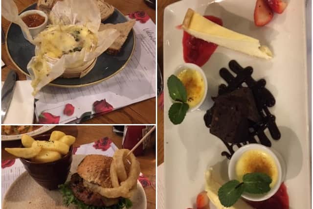 Food review at the Admiral Rodney.