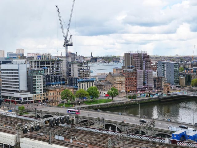 In the 1970s the district was cut in two by the motorway’s western approach towards Tradeston. Swathes of Kinning Park’s four-storey sandstone tenements gradually disappeared, with residents shipped out to far flung outskirts.