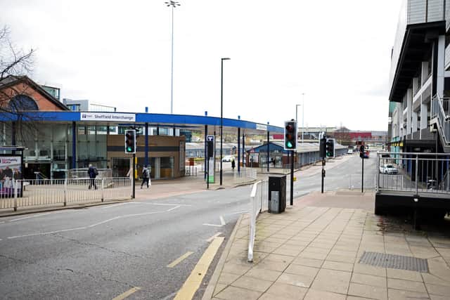Sheffield Interchange, Pond Street. Picture: Marie Caley NSTB Bus Station MC 3