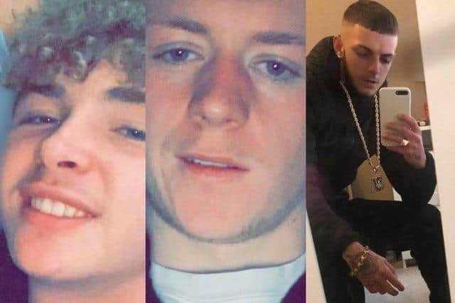 Friends Martin Ward, Mason Hall and Ryan Geddes, also known as Ryan Lee, all died in a crash in Kiveton Park, Rotherham, on Sunday, October 24. Martin Ward's funeral is due to take place in Sheffield today, Monday, November 22