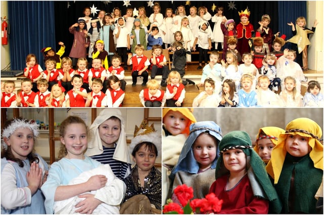 Was your child in one of the school nativity plays down the years that feature in our round-up?