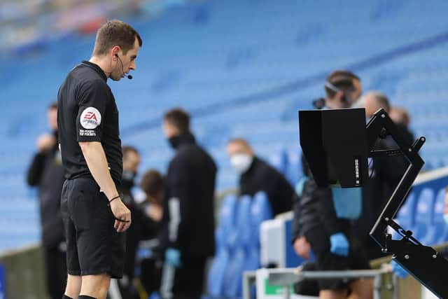 Referees like Peter Bankes, who took charge of Sheffield United's match at Stoke City, have an increasingly impossible job: David Klein/Sportimage