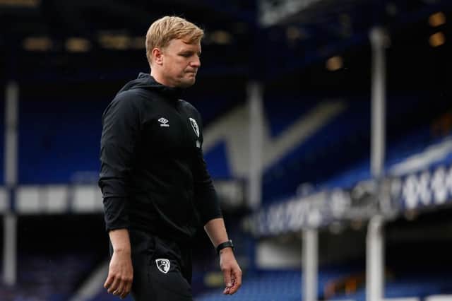 Former Bournemouth manager Eddie Howe (Photo by CLIVE BRUNSKILL/POOL/AFP via Getty Images)