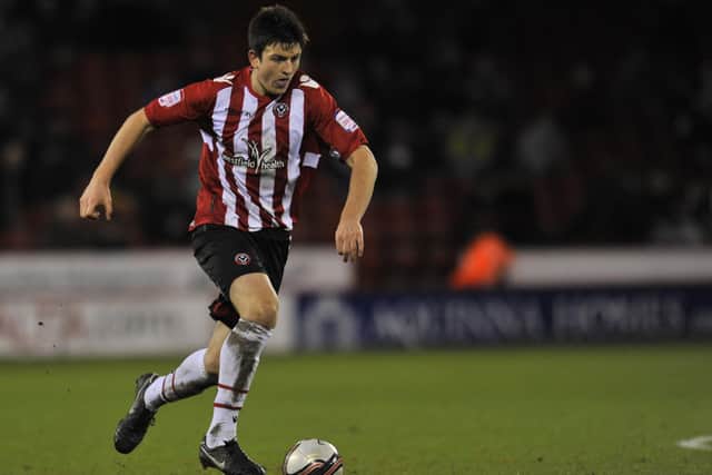 Harry Maguire in his Sheffield United days